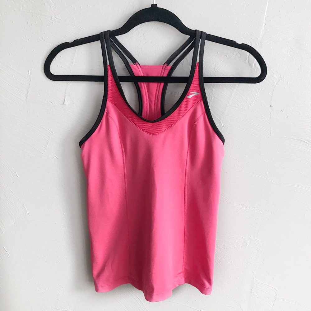 Brooks Active Tank Top Small Pink